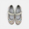 Gala Mary Janes - Floral Beige