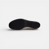 Sylva Low Heel Pumps - Gold Floral