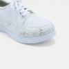 Aren Two Tone Laced Shoes - White