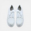 Aren Two Tone Laced Shoes - White
