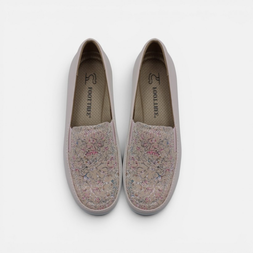 Eden Loafers - Floral Pink