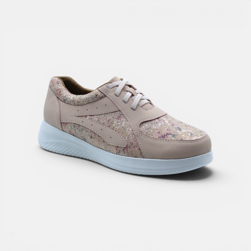 Willow Slip-on Shoes - Floral Pink