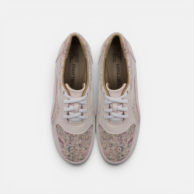 Willow Slip-on Shoes - Floral Pink